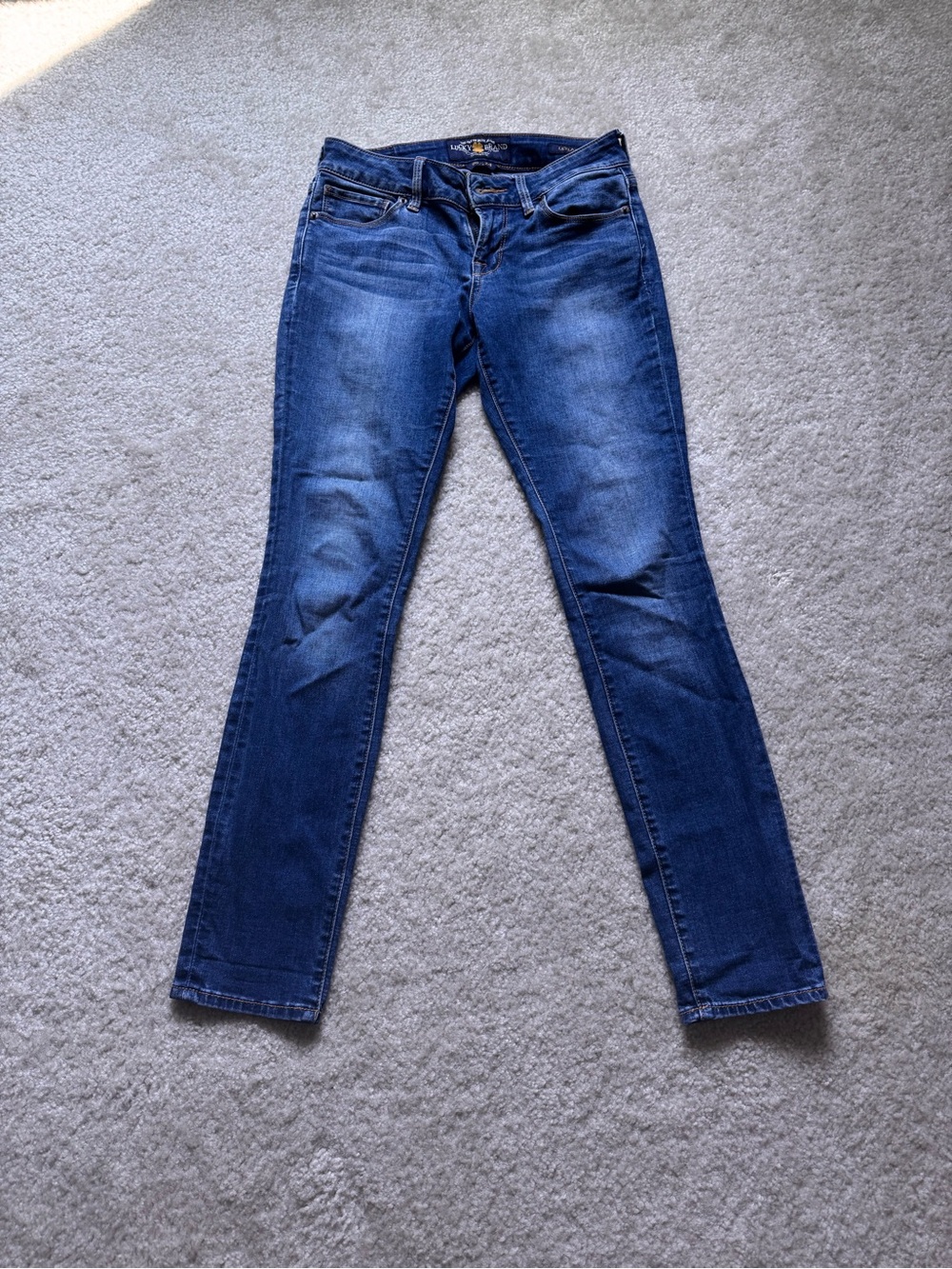 Lucky Brand Women's Dark Blue Slim Skinny Jeans
